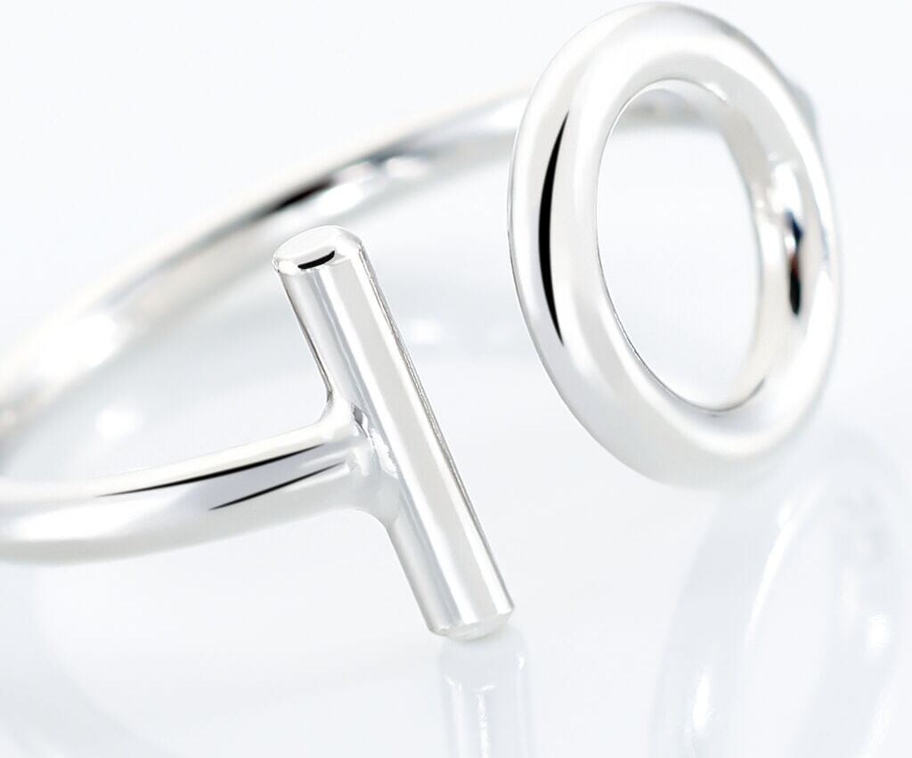 Stroili Anello Silver Collection Argento Rodiato Collezione: Silver Collection - Misura 54 Bianco