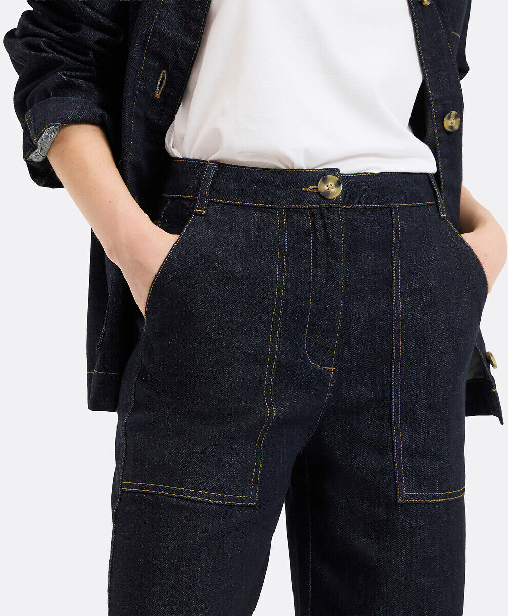 LA REDOUTE COLLECTIONS Jean large 7/8 ème style workwear