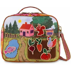 Oilily Maddy Farm Kulturbeutel 29 cm, Necessaire, Mehrfarbig