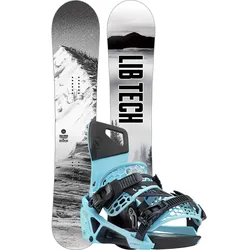 LIB TECH COLD BREW 2027 inkl. NIDECKER SUPERMATIC escape cyan - 157 | L