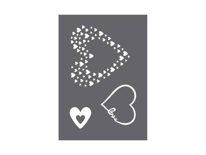 Siebdruck-Schablone Love A5, 1 Schablone+1 Rakel, SB-Btl