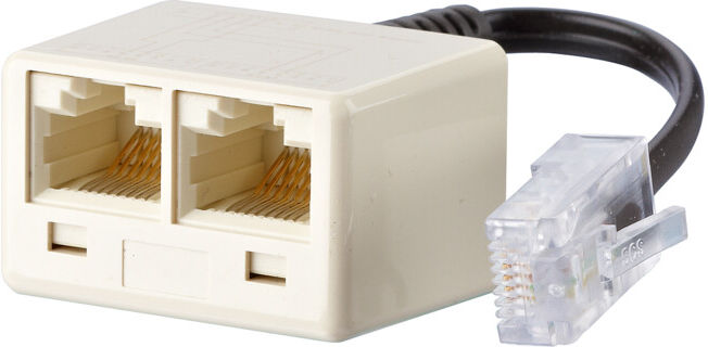 BTR NETCOM Adaptateur UAE WE 8-WE 8/WE 8 0,1 m ; Metz Connect (130607440101-E)