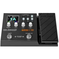 NUX Multi-Effektgerät MG-300 MKII für E-Gitarre (Amp Modeller, Looper, Overdrive, Reverb (Hall)), Effektgerät, Schwarz