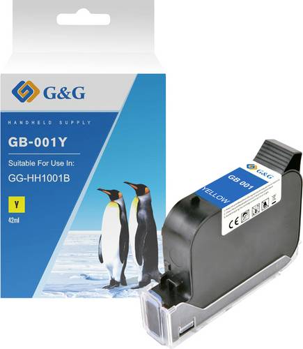 G&G Druckerpatrone Original Gelb GB-001Y