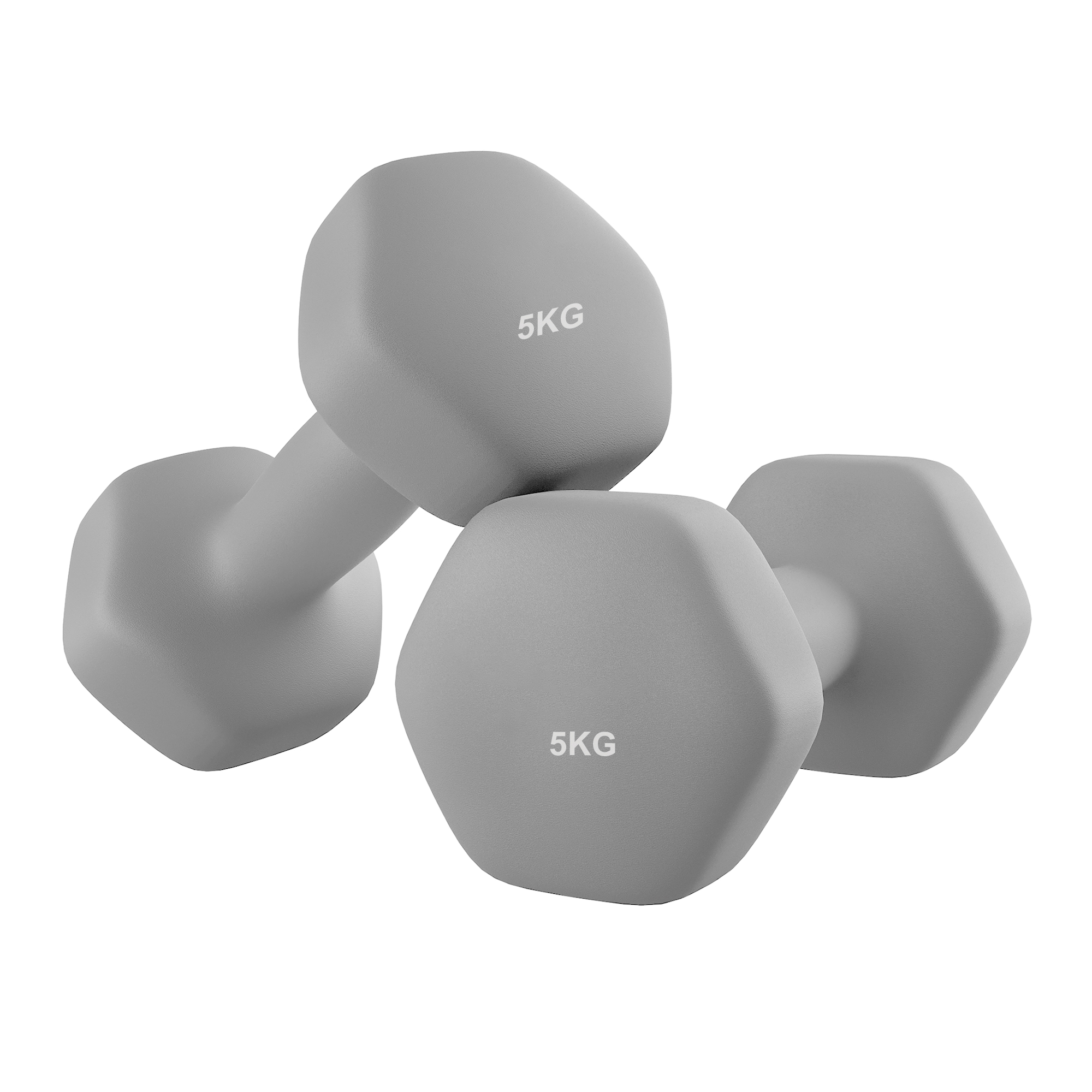 SONGMICS Hanteln, 2er Set, 2 x 5 kg SYLB35910G01
