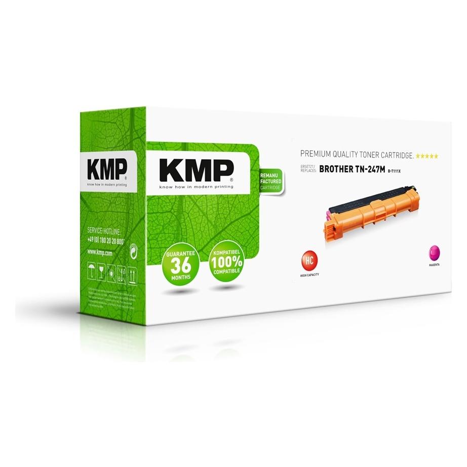 KMP Toner ersetzt TN247M (M) (1268,3006)
