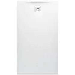 LAUFEN Pro Duschwanne H2139590780001 Marbond Ablauf kurze Seite anthrazit
