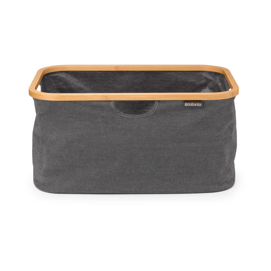 Brabantia opvouwbare wasmand 40 L Pepper Black