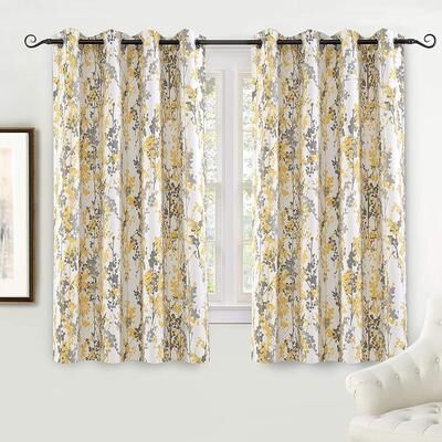 DriftAway Leah Darkening Grommet Window Curtain Panel