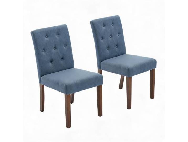 GarveeHome 2er-Set Polsterstühle Mit Hoher Rückenlehne Trägt Bis Zu 150 kg Für Esszimmer, Küche, Wohnzimmer & Café