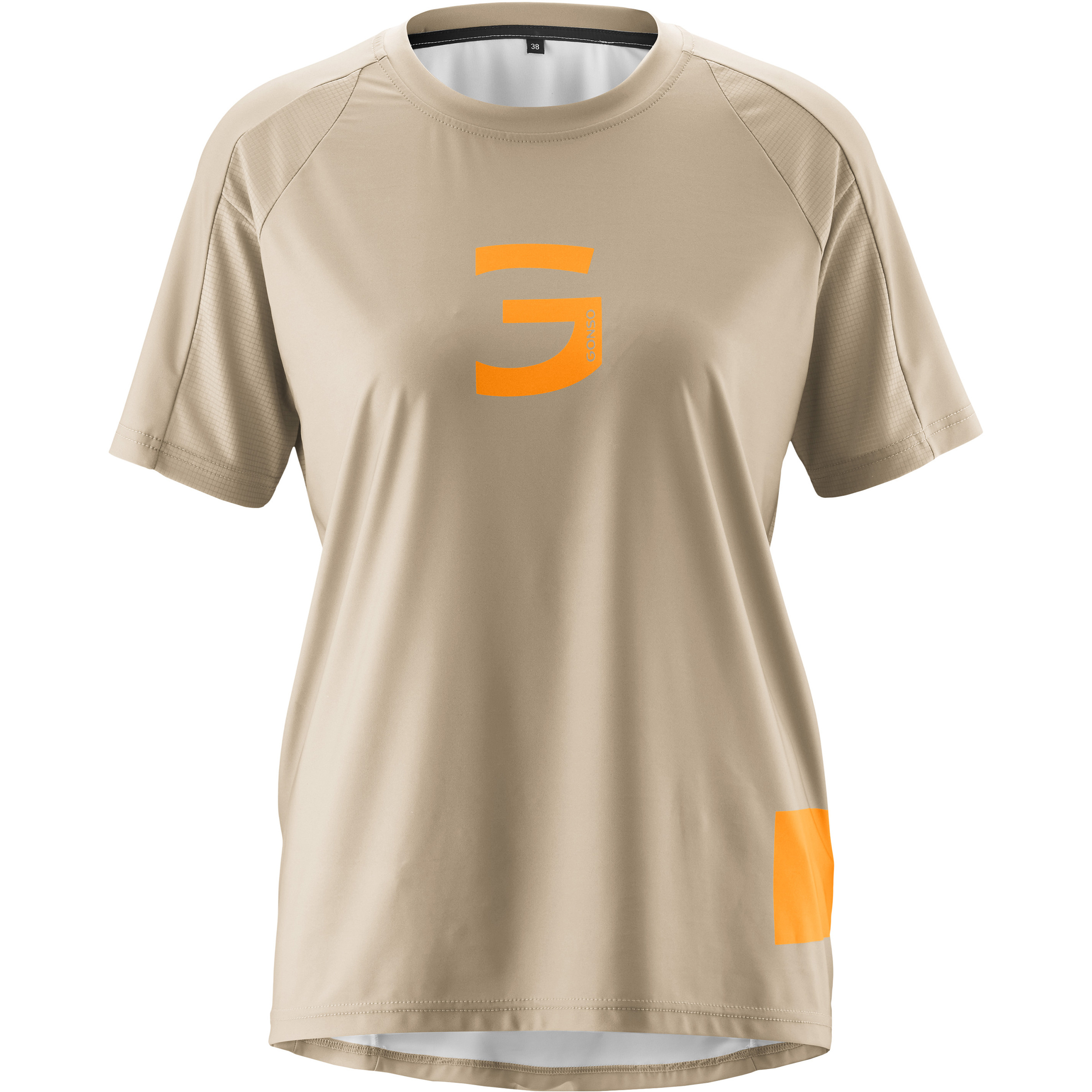 Gonso Trail Trikot Damen Radtrikots beige Größe XXL Mountainbike Schnell trocknend