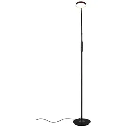 Trio, Stehlampe, Monza 423310132 Monza schwarz LEDStehleuchte 12W 23003000, 4000K (1400 lm)