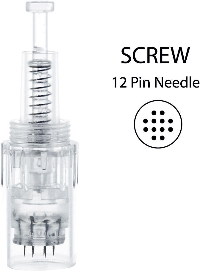 BBmessopen 12 Pin Needle Cartridges (external thread) 50 pcs