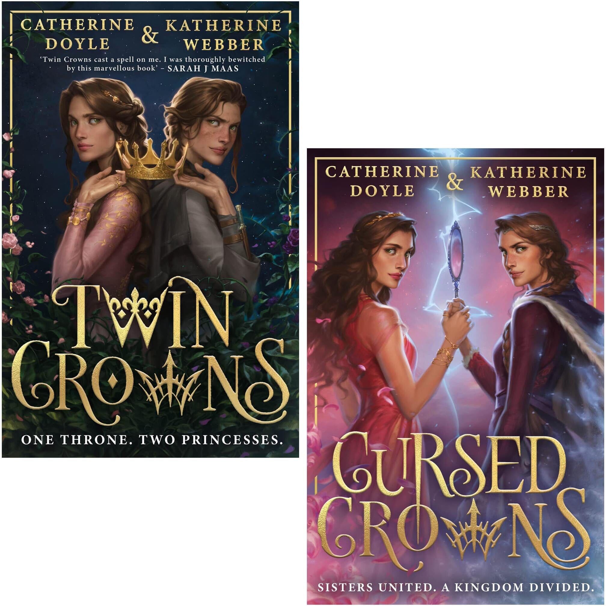 Twin Crowns Series By Katherine Webber and Catherine Doyle 2 Books Collection Set - Ages 13+ - Paperback HarperCollins Publishers