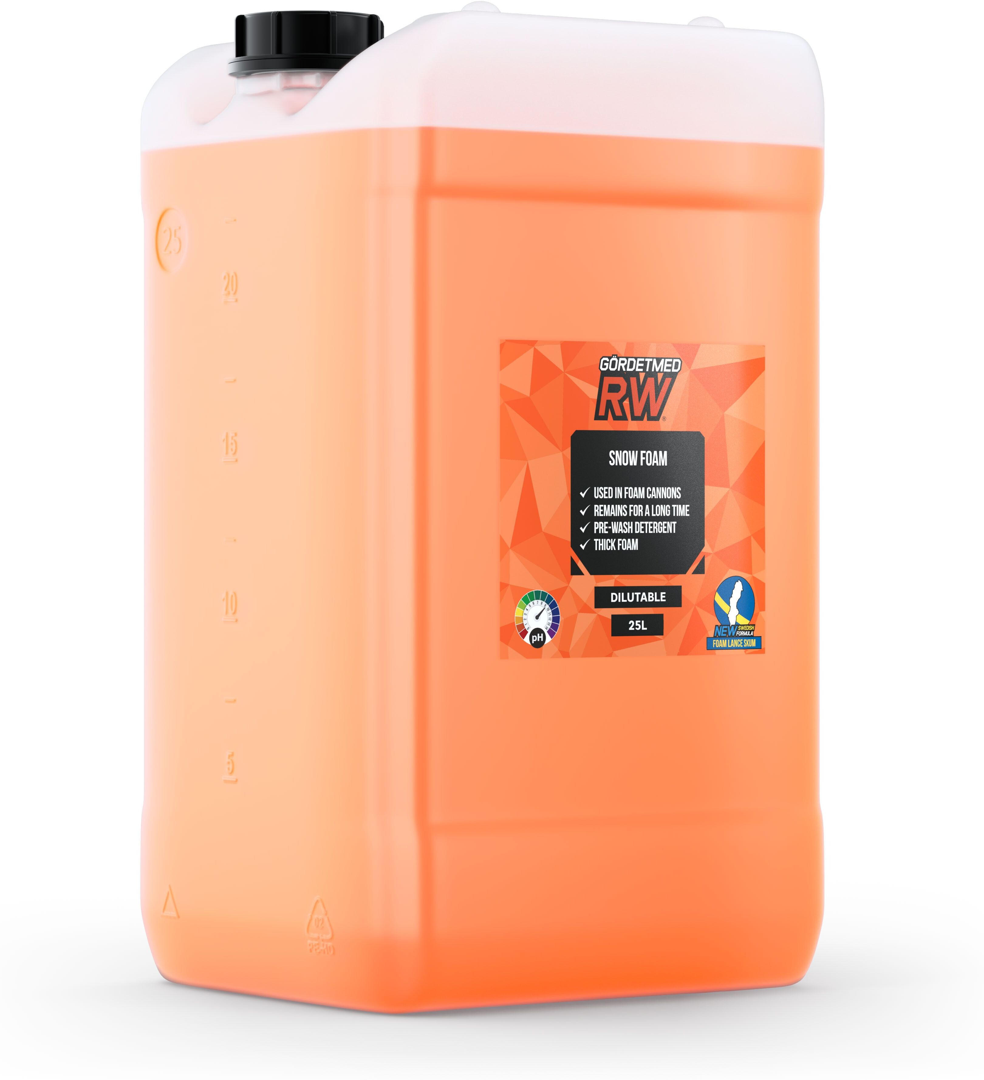 GörDetMedRW Foam lance skum, 25 L