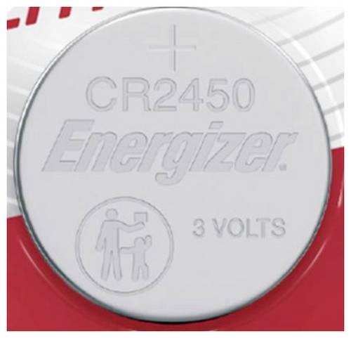 Energizer Knopfzelle CR2450 3V 620 mAh Lithium