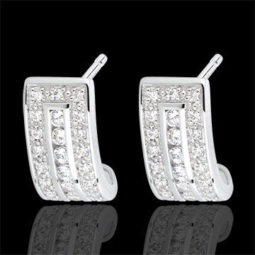 Edenly Ohrringe Sternbilder - Himmelszeichen - WeiÃŸgold und Diamanten