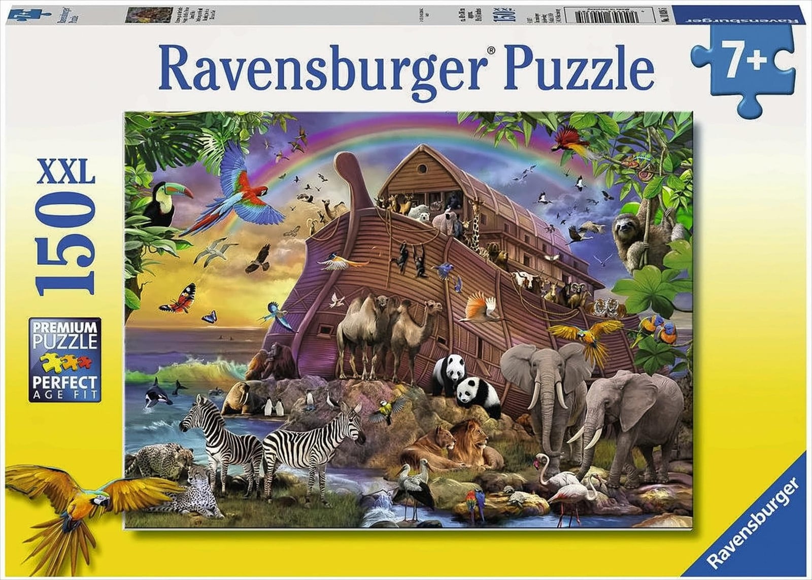 Ravensburger kinderpuzzel XXL Op reis met de ark 150-delig