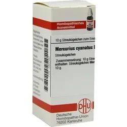 MERCURIUS CYANATUS D 6 Globuli 10 g
