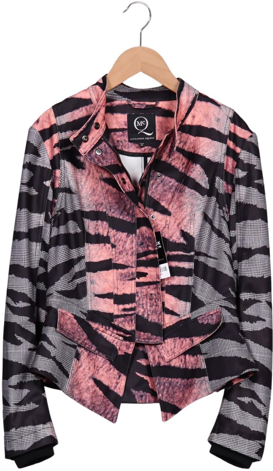 Alexander McQueen Damen Jacke, Mehrfarbig, Gr. EU 36 (IT 42), Elasthan / Synthetik - Second Hand