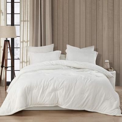 Wait Oh What - Coma Inducer® Oversized Comforter Set - Farmhouse White