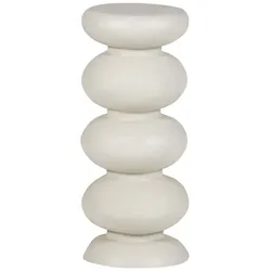Beistelltisch Brilo - Metall Creme, Ø 29 cm
