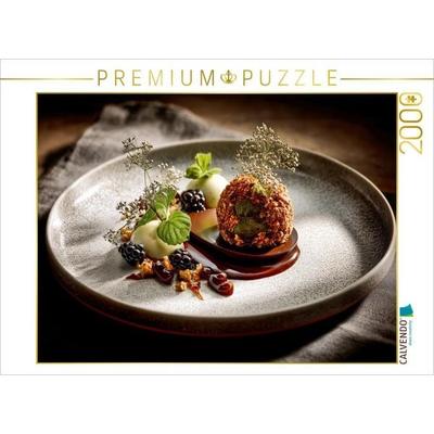 CALVENDO Puzzle Fine Dining, kulinarische Kunst auf dem Teller | 2000 Teile Lege-Größe 90x67cm Foto-Puzzle für glückliche Stunden, Sonstige von ,