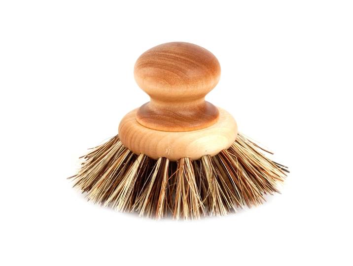 Iris Hantverk Brosse à légumes ronde Iris hantverk rotfruktsborste Bouleau huilé