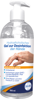 Param GmbH DESINFEKTIONSGEL für die Hand antibakteriell 500 ml 06108589