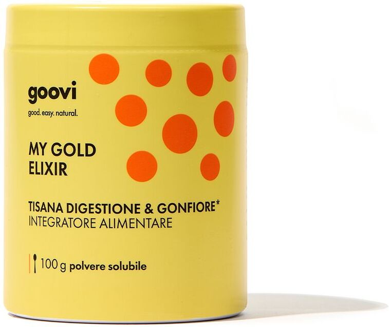 GOOVI My Gold Elixir Digestione E Gonfiore Integratore Alimenatre 100 g