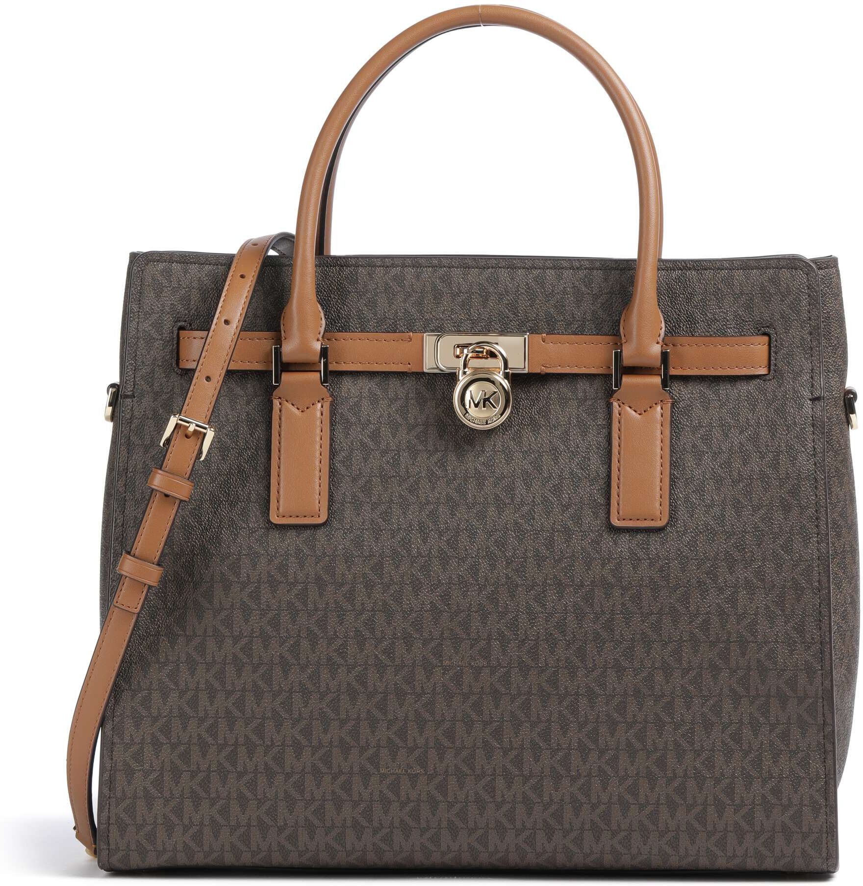 Michael Kors Hamilton Moderne Large Handtasche aus Leder, braun