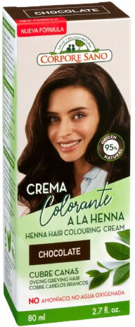 Corpore Sano Henna Coloring Cream 80 ml Chocolate