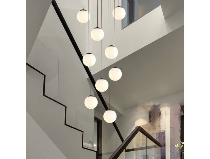 Nouvelle décoration de maison moderne avec lumières LED simples, lampes suspendues de salon, lampes suspendues de salle à manger, éclairage intérieur