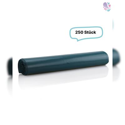 Blanc HYGIENIC Qualitäts-Müllsack 70 Liter, blau, 38my, extra reißfest, 250 Beutel je SET