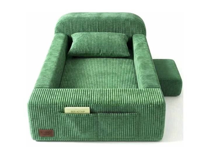 Bettsofa Luvia Minze 100% LINEN FABRIC B 118 T 178 cm - Bettsofa