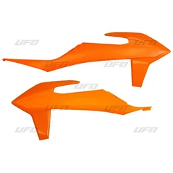UFO, Motorrad Zubehör, UFO-KÜHLERSCHUTZBÜGEL KTM SX/SXF '19-'20 ORANGE