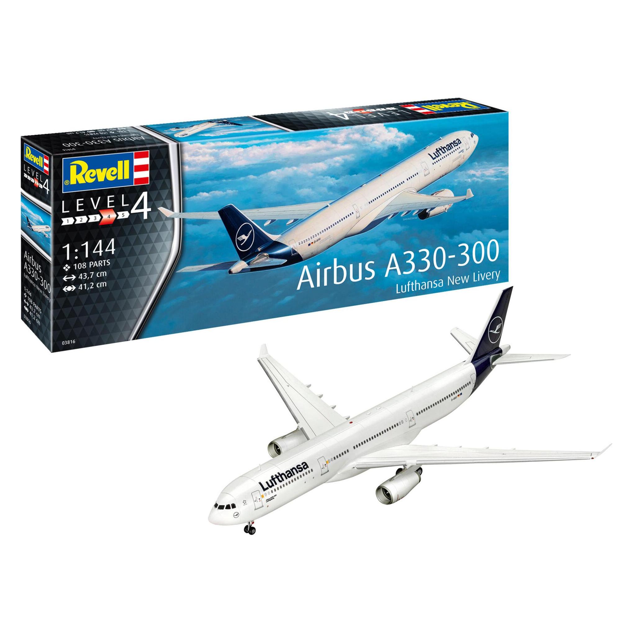 Revell Airbus A330-300 - Lufthansa "New Livery (3816)