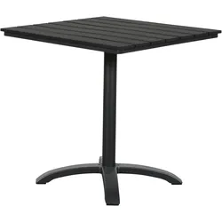 Ebuy24, Gartentisch + Balkontisch, Cafetisch Alli (70 x 72 cm)