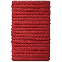 buttinette Kordel für Bekleidung, rot, 8 mm Ø, Länge: 5 m