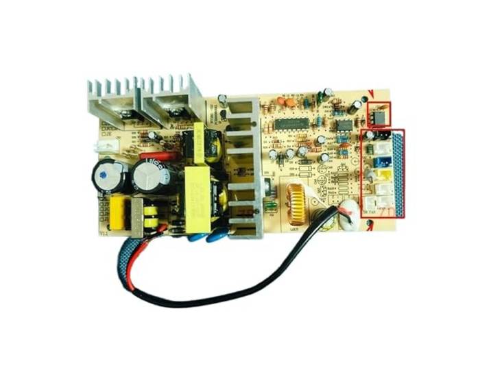 Steuerplatine Weinschrank HYS80-12J 220V 6A151151 220V, Kunststoff, Ref. 6A151151, PCB200816K1, 1.03.001.000010(With IC 7 sockets)