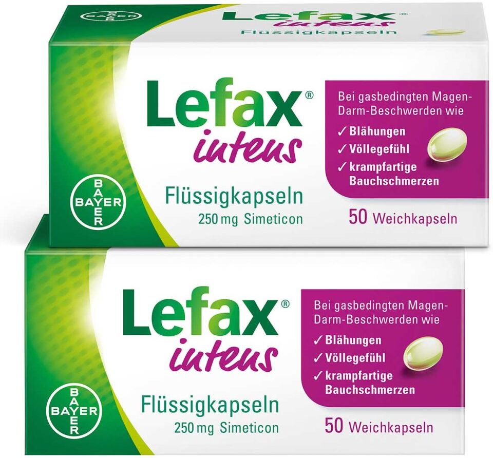 Lefax Intens Flüssigkapseln 250 Mg Simeticon