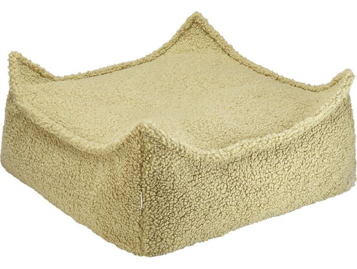 Wigiwama Teddy Square Ottoman / Poef - 80x70x50cm - Matcha