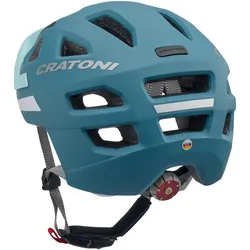Cratoni Fahrradhelm Cratoni Maxster Pro | stahlblau matt, Gr. S (48-53cm)