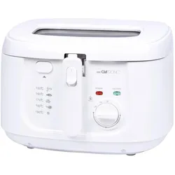 Clatronic FR 3771 Fritteuse, Fritteuse, Weiss