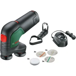 Bosch Akku-Tellerschleifer und -Polierer EasyCurvSander 12, 1 Akkup. PBA 12V 2.5Ah O-B - 06039C9002