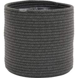 Siena Garden Pflanzgefäß Fiora 20cm anthrazit