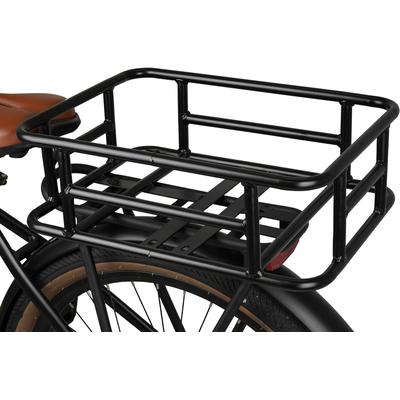 Fahrradkorb SACHSENRAD "Korb für C5 C5R S8 C3T", schwarz, Taschen, B/H/T: 33cm x 15cm, Metall, B:33cm H:15cm
