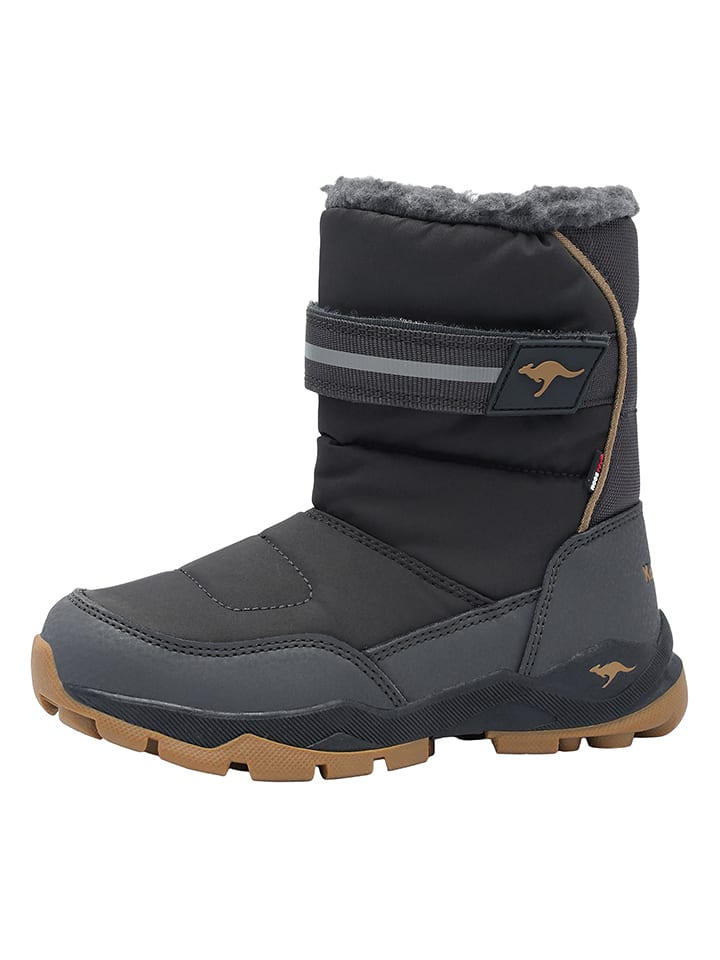 Kangaroos Winterstiefel "Odin" in Anthrazit - 40