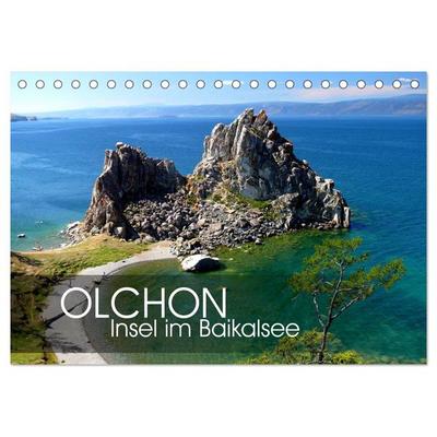 Olchon - Insel im Baikalsee (Tischkalender 2026 DIN A5 quer), CALVENDO Monatskalender