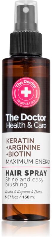 The Doctor Keratin + Arginine + Biotin Maximum Energy après-shampoing nourrissant sans rinçage à la kératine 150 ml